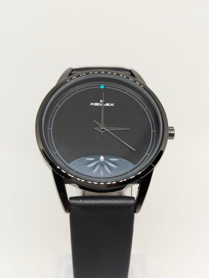 Minimalist Black Dial Xenlex Wristwatch – Timeless Elegance in Motion