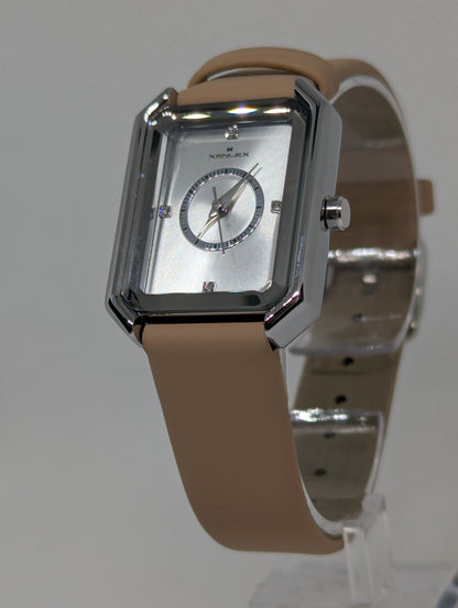 Ladies Minimalist Black Dial Xenlex Wristwatch – Timeless Elegance in Motion